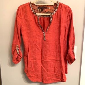 Anthropologie popover shirt